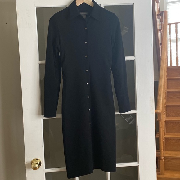 Banana Republic Dress, Button-Front Midi - Picture 5 of 10